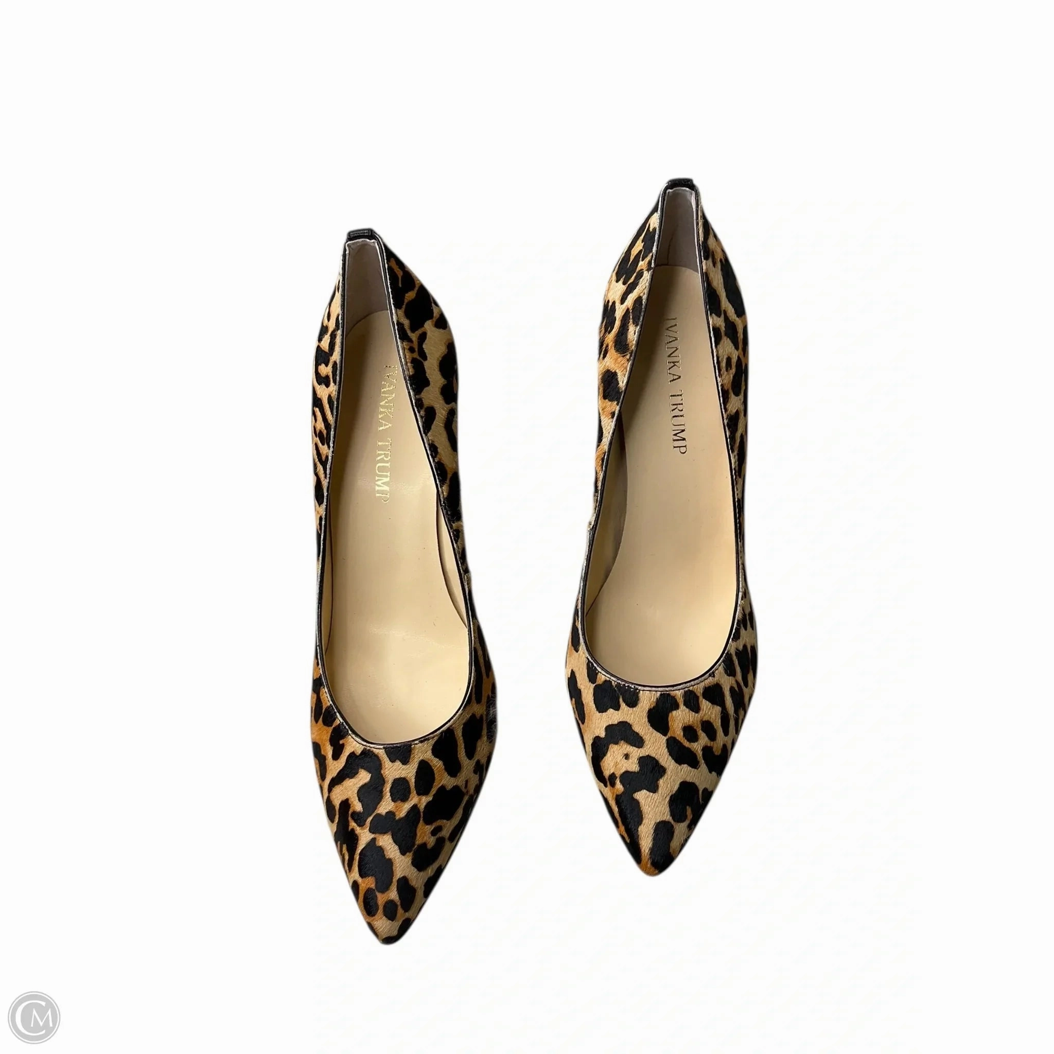 Shoes Heels Kitten By Ivanka Trump In Animal Print, Size: 8 High Heel Template