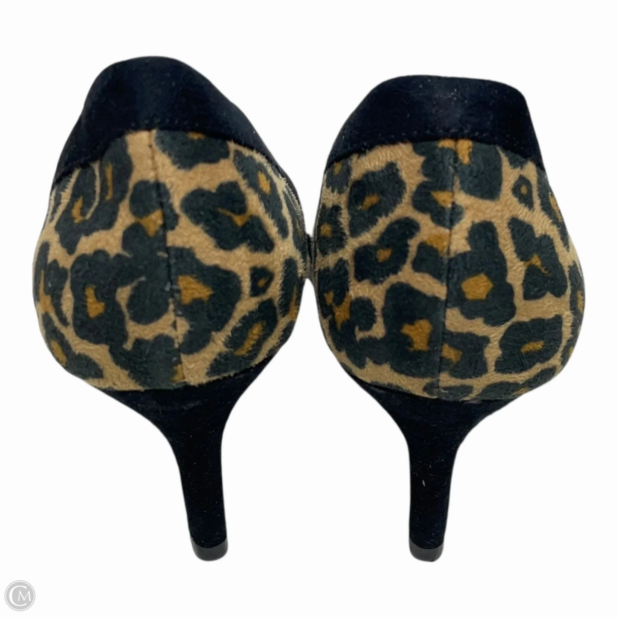 Shoes Heels Kitten By Life Stride In Animal Print, Size: 9.5 Garters And High Heels