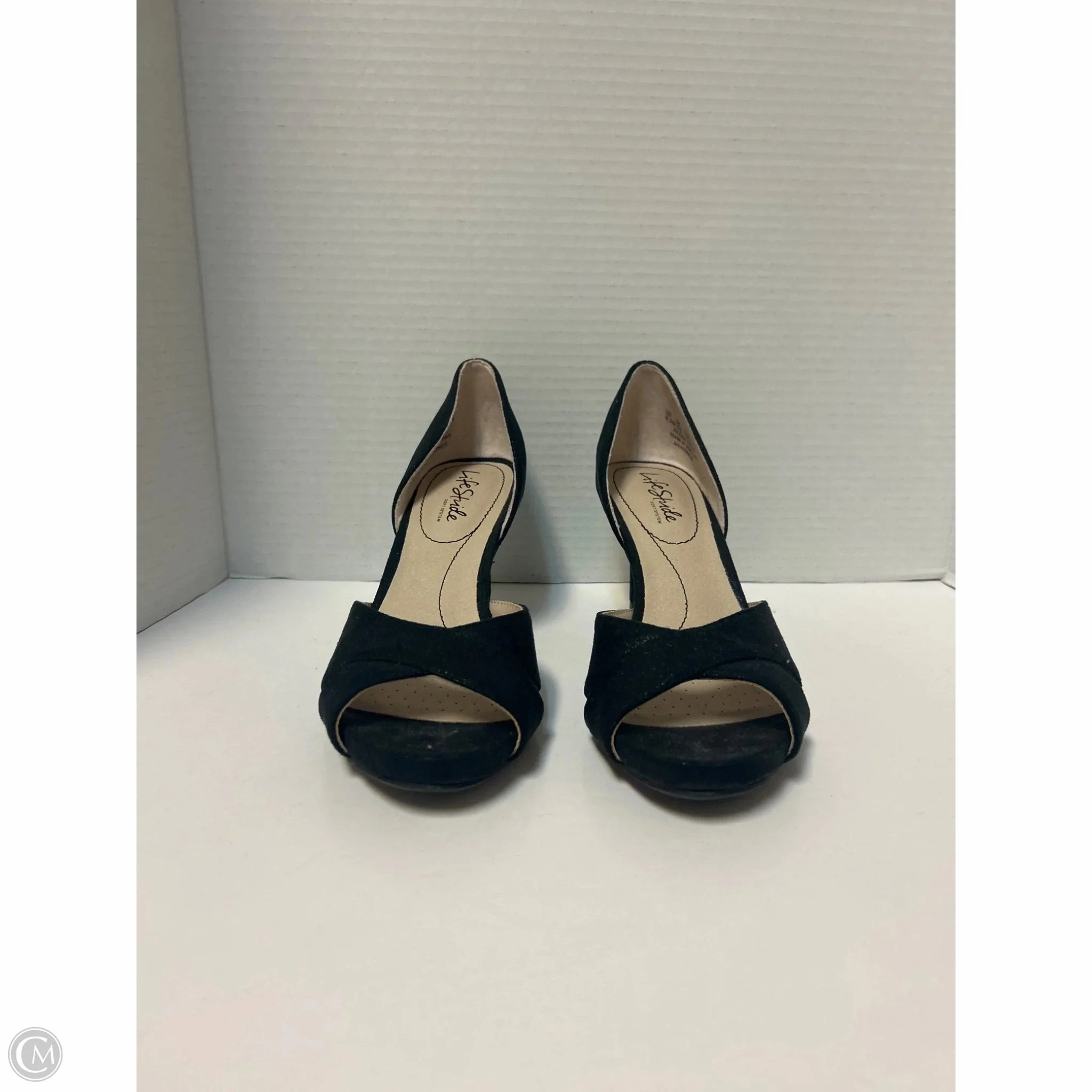 Shoes Heels Kitten By Life Stride In Black, Size: 8.5 Image High Heels