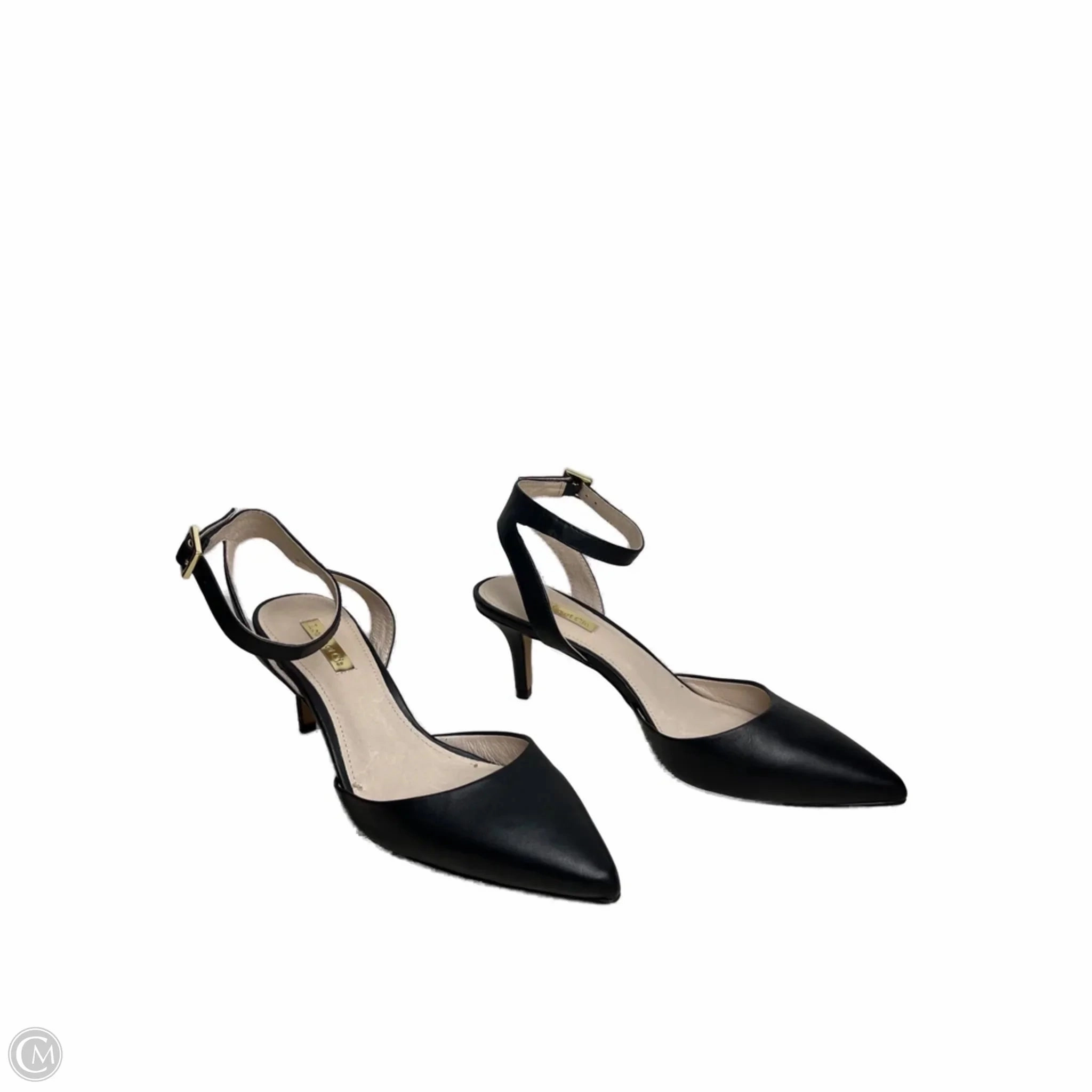 Shoes Heels Kitten By Louise Et Cie In Black, Size: 7 High Heel Clog
