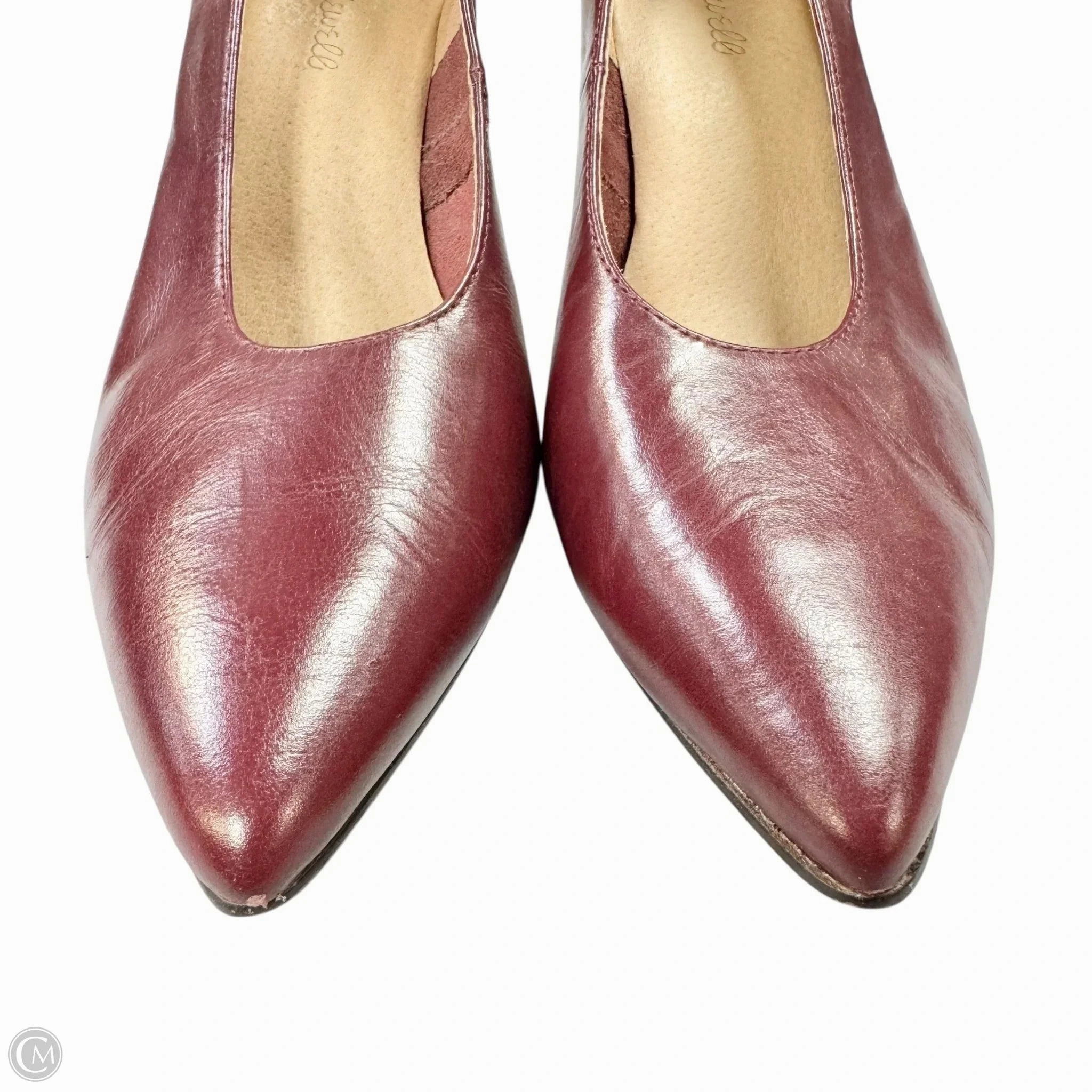 Mom Porn Shoes Heels Kitten By Madewell In Red, Size: 9.5