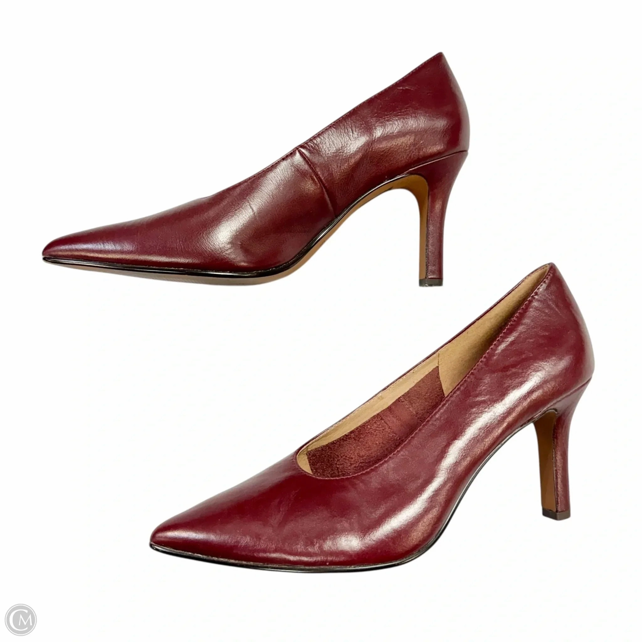 Shoes Heels Kitten By Madewell In Red, Size: 9.5 Sweaty Feet In High Heels