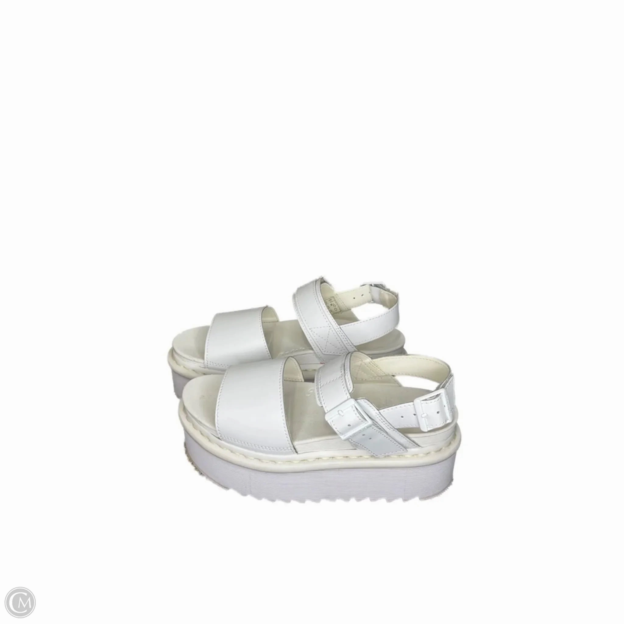 Shoes Heels Platform By Dr Martens In White, Size: 8 Sexy Nude High Heels