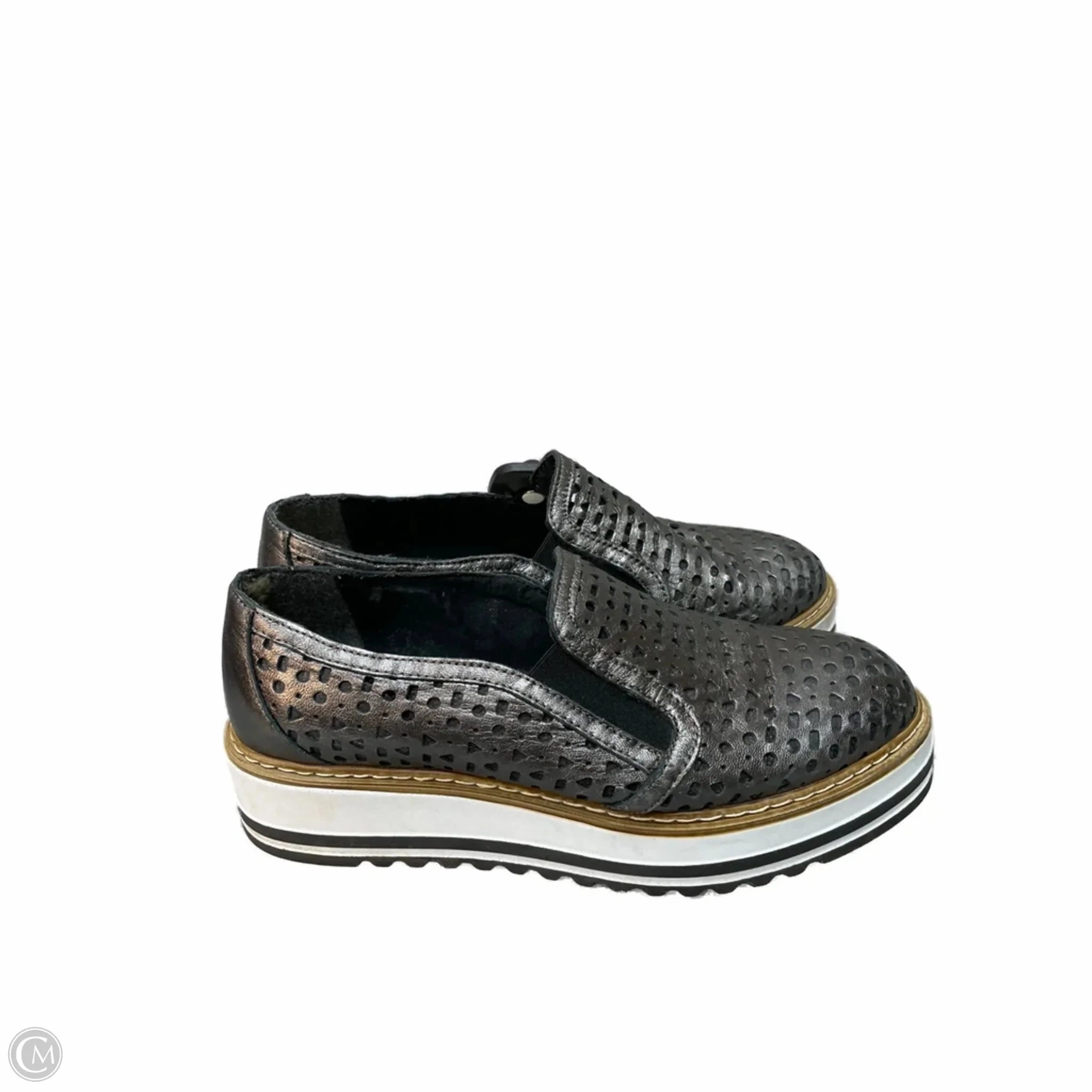 Jcpenney High Heels Shoes Heels Platform By White Mountain In Silver, Size: 7