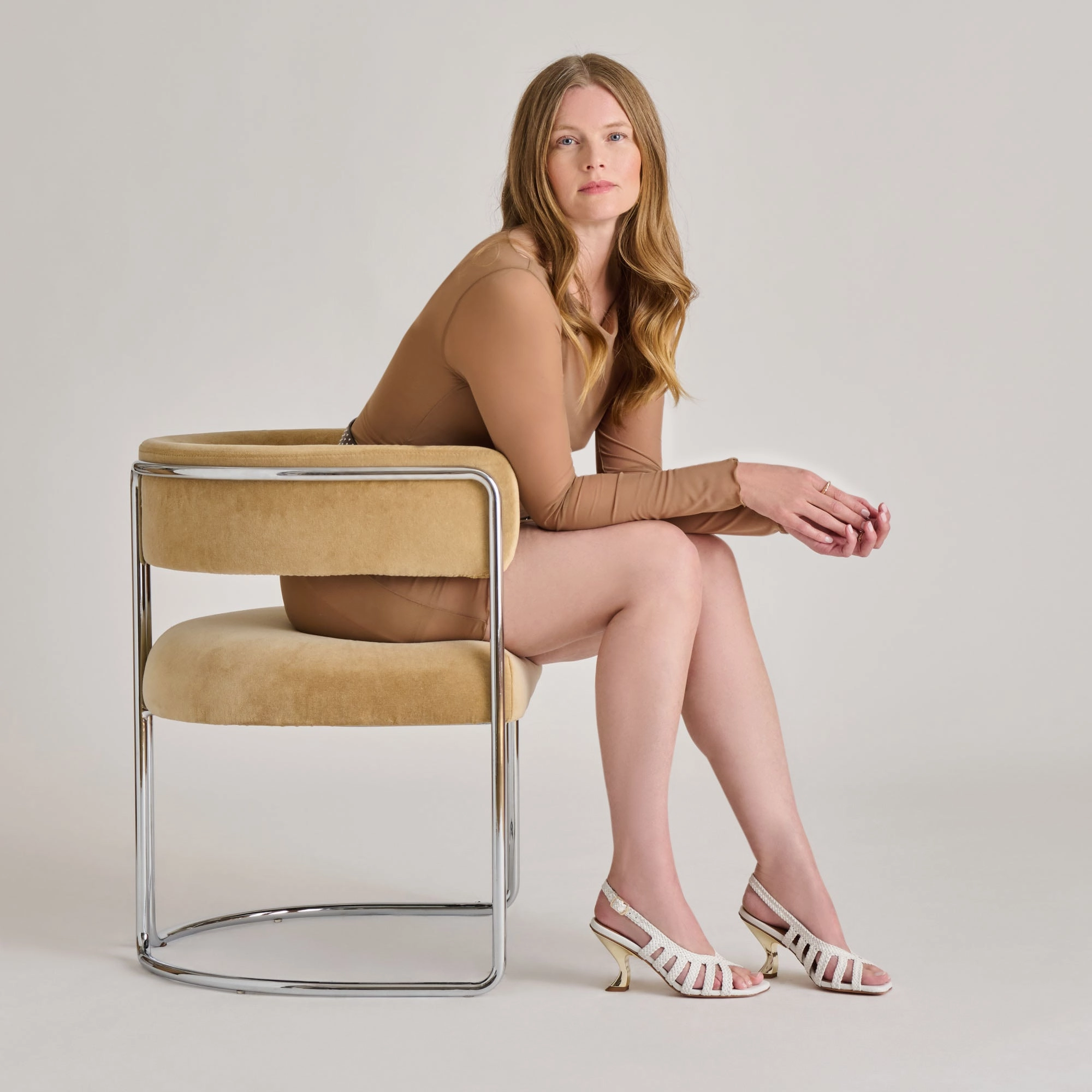 High Heel Tennis Shoes Converse SICILY HEELS WHITE WOVEN LEATHER