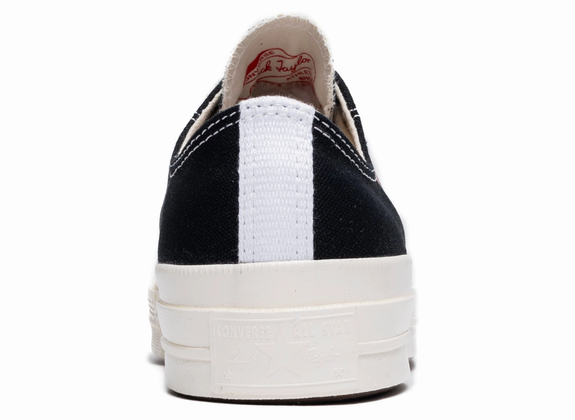 Converse Comme des Garons Play Heart Chuck 70 Low in Black Casual Shoes Gq