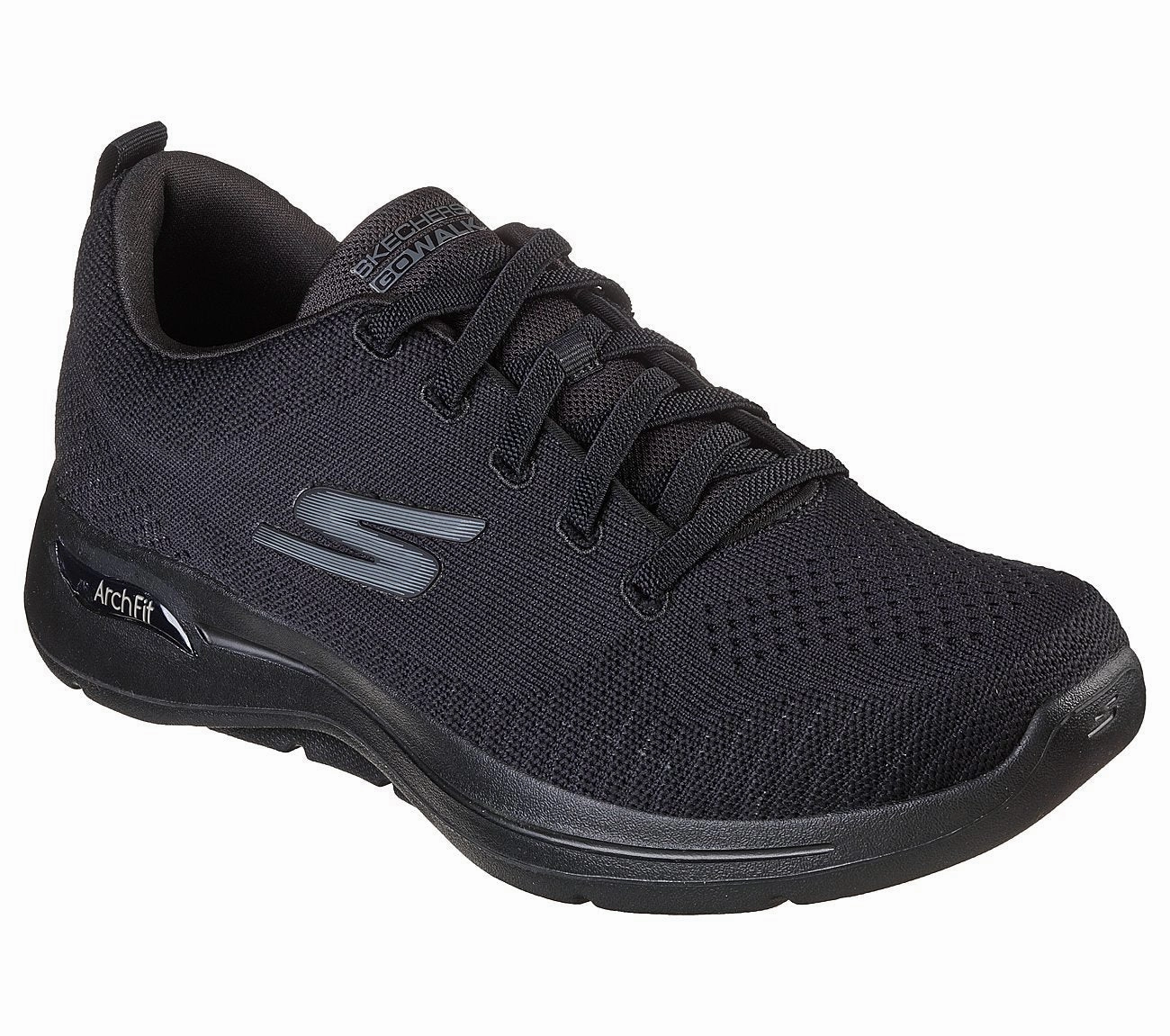 For Plantar Fasciitis Running Shoe Vs Walking Shoe Running Walking SKECHERS GO WALK ARCH FIT - GRAND SELECT - 216126 - BBK