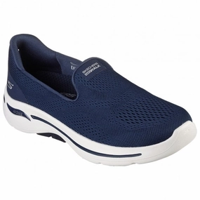 For Long Distance On Concrete Best Walking SKECHERS GO WALK ARCH FIT - IMAGINED - 124483 - NVY