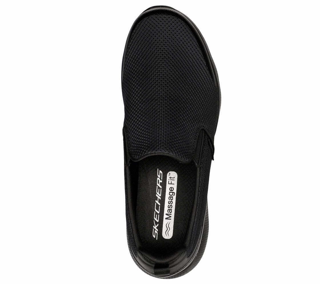Sneakers Walking SKECHERS GO WALK MASSAGE FIT - RIPPLE - 216408 - BBK