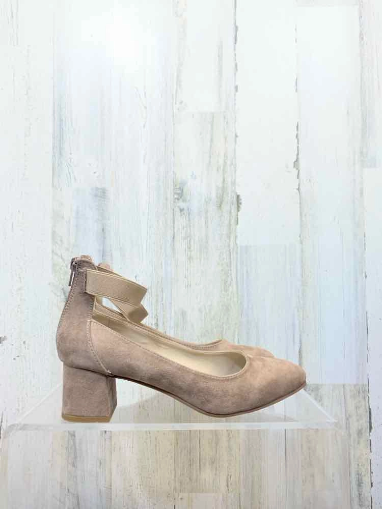 Casual Platform Shoes PRE-OWNED WHITE MOUNTAIN SHOES Taupe 7.5 INCHES TALL Shoes