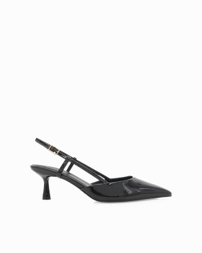 High Heel Damage To Feet KYRIE - BLACK PATENT