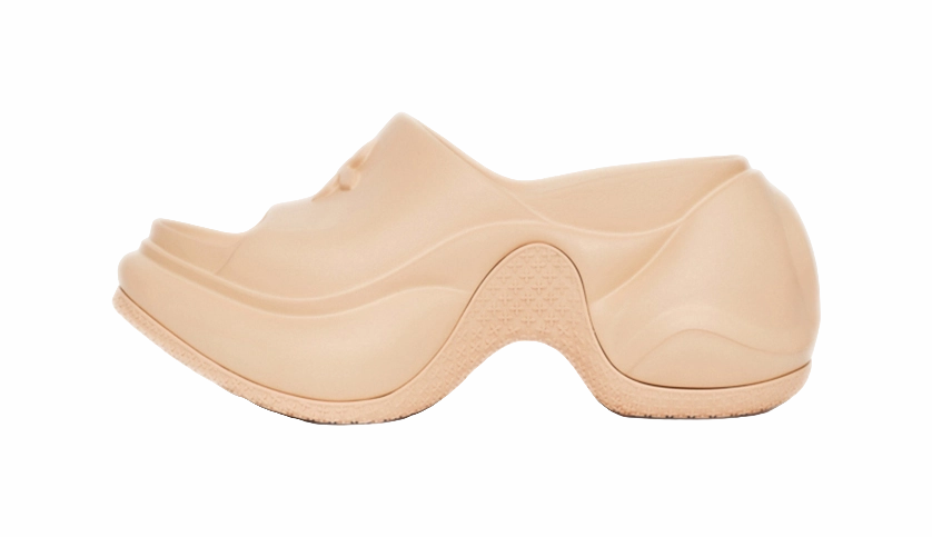 SMFK Compass Slide Slippers Women's Skin Wedge Sandals Low Heel