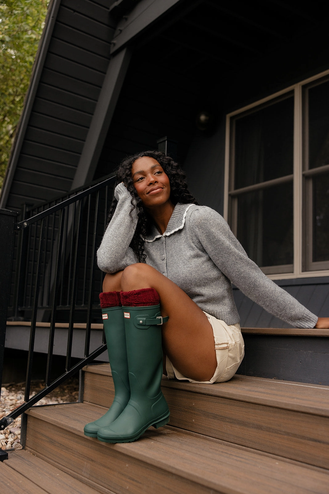 WaterProof Boots Alpine Knee High Socks