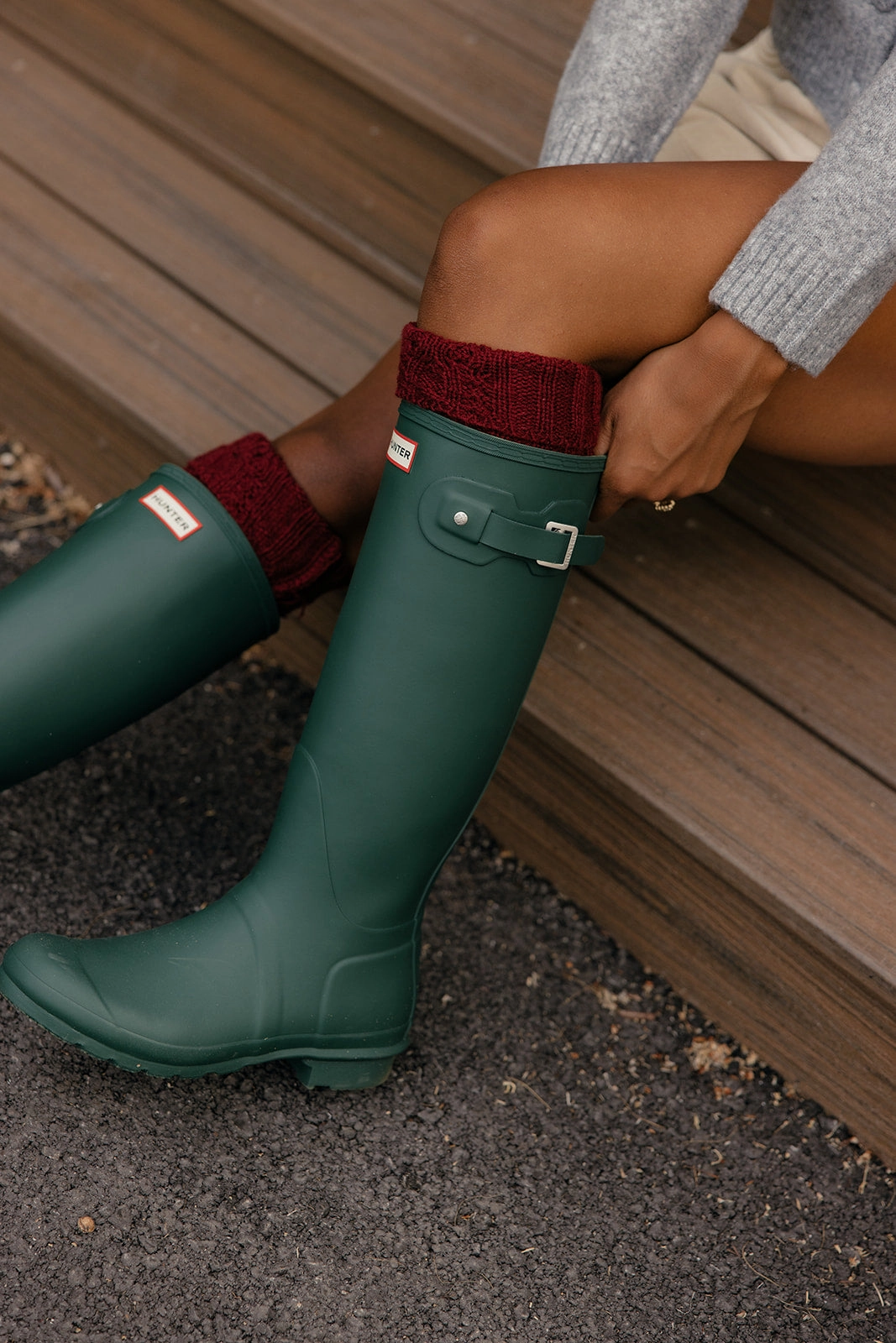 Higher Knee High Boot Alpine Knee High Socks