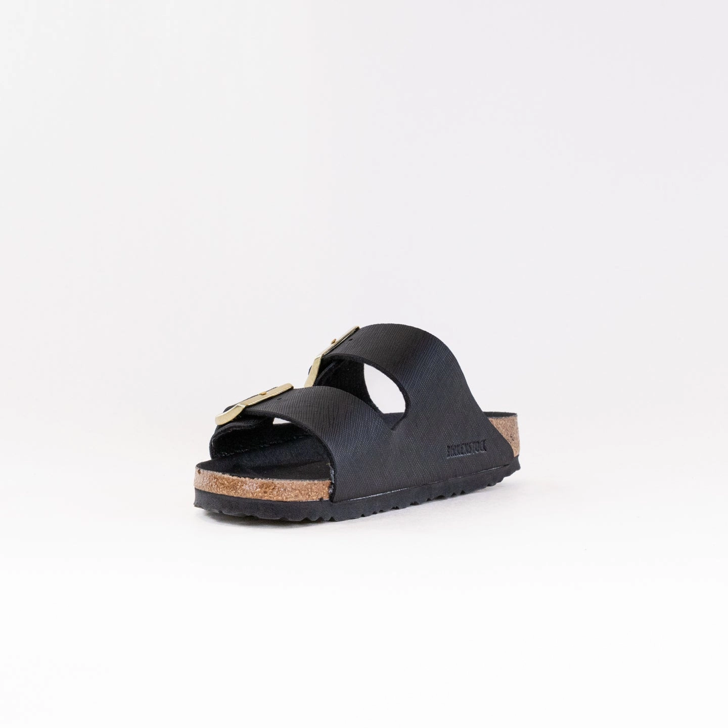 Birkenstock Arizona Birko-Flor (Women's) - Saffiano Black Zermatt Premium