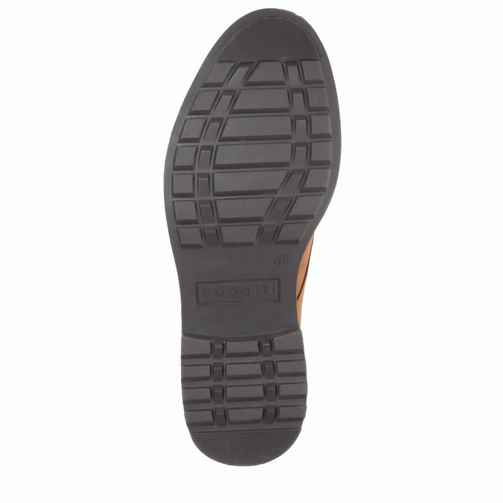 Rainbow Rift Slip-on Casual Shoes Casual Leather Lace-Up Shoes  - BUG40503 / 325 722 - Dark Brown