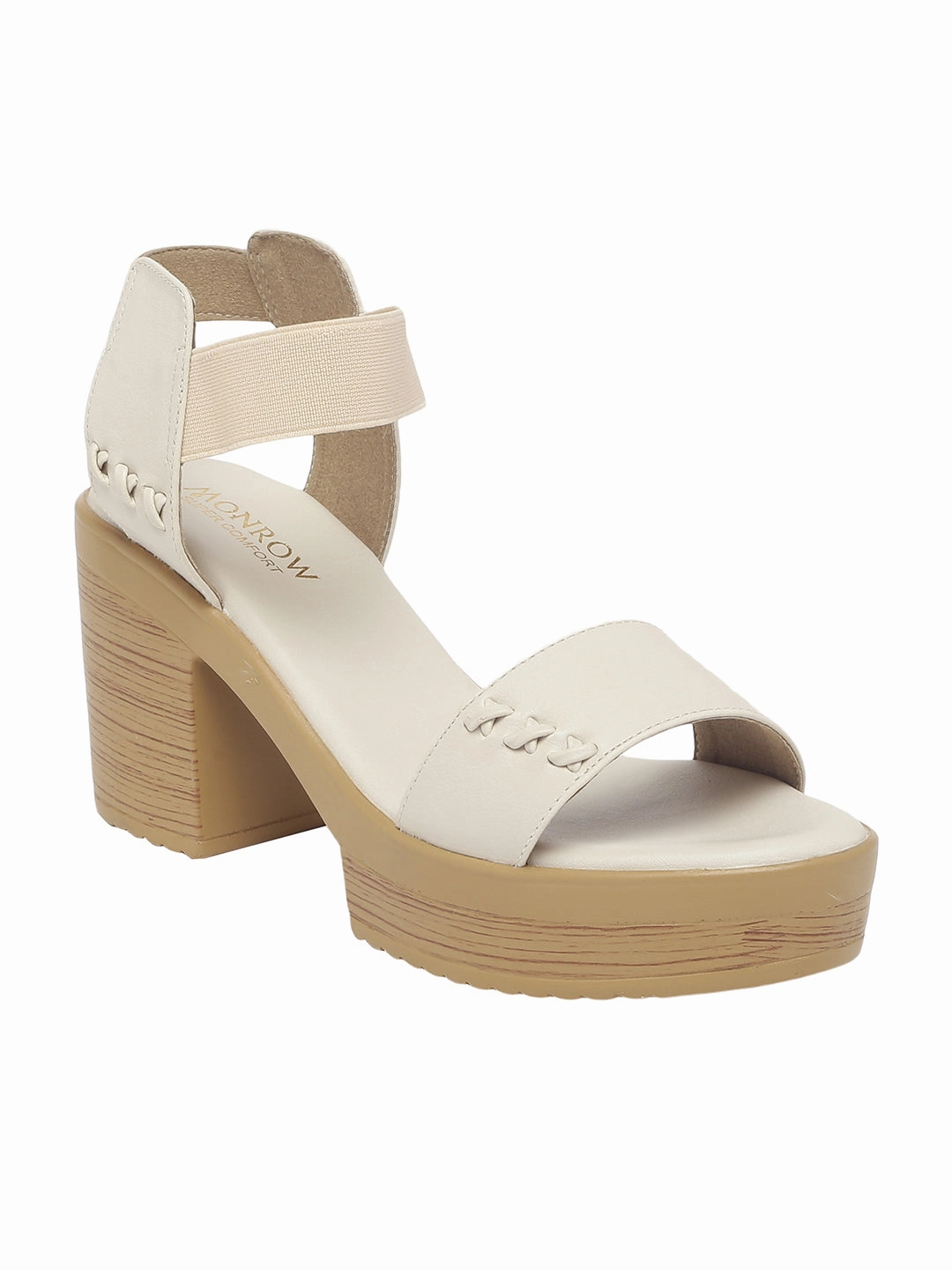 Ekiya Beige Platform Heels High Heels 12 Inch
