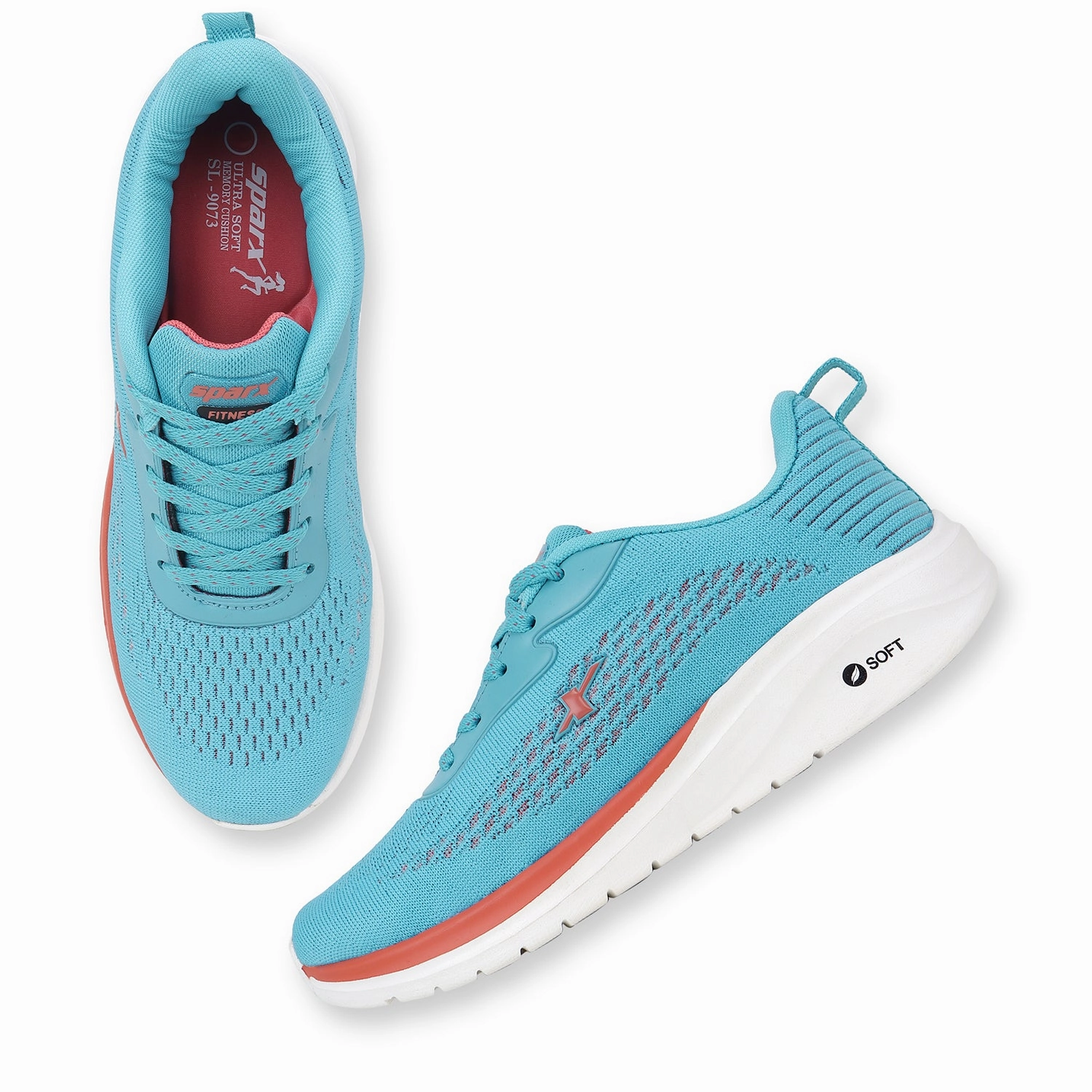 Good Walking And Running Sparx Shoes for Women SL 9073
