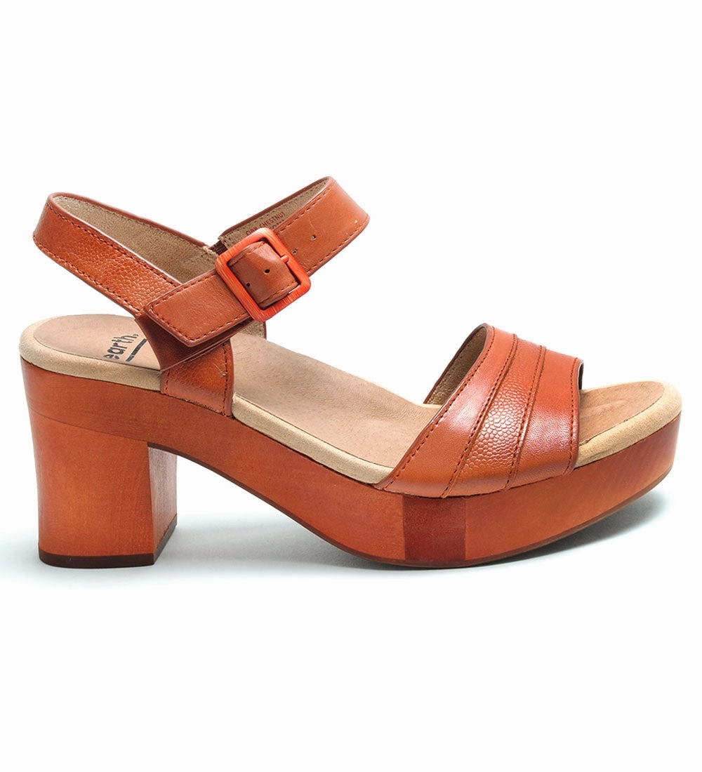 Chestnut Convertible High Heel Shoes