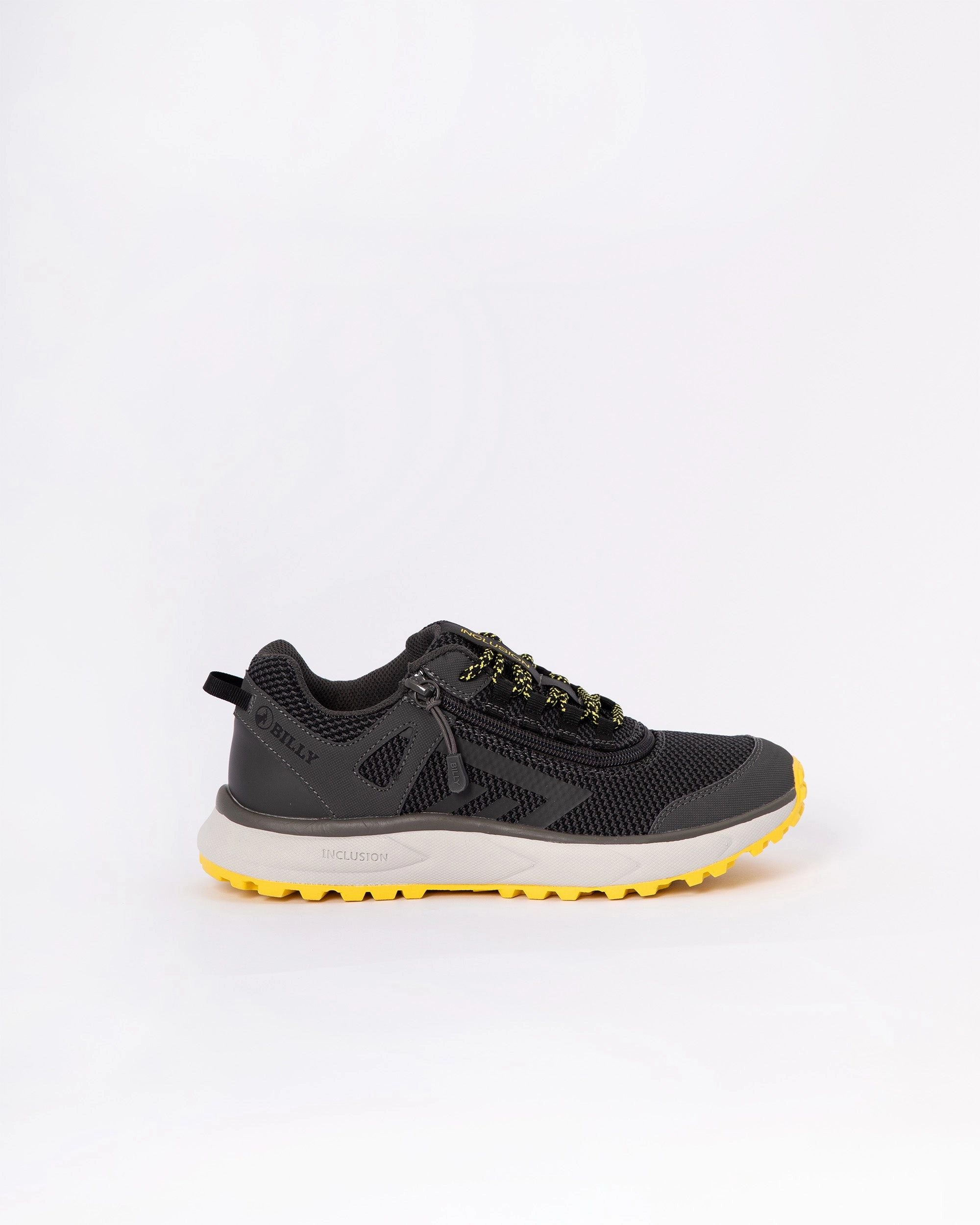 Inclusion Trail (Mens) - Charcoal/Yellow Waterproof Trail Hiking Shoes