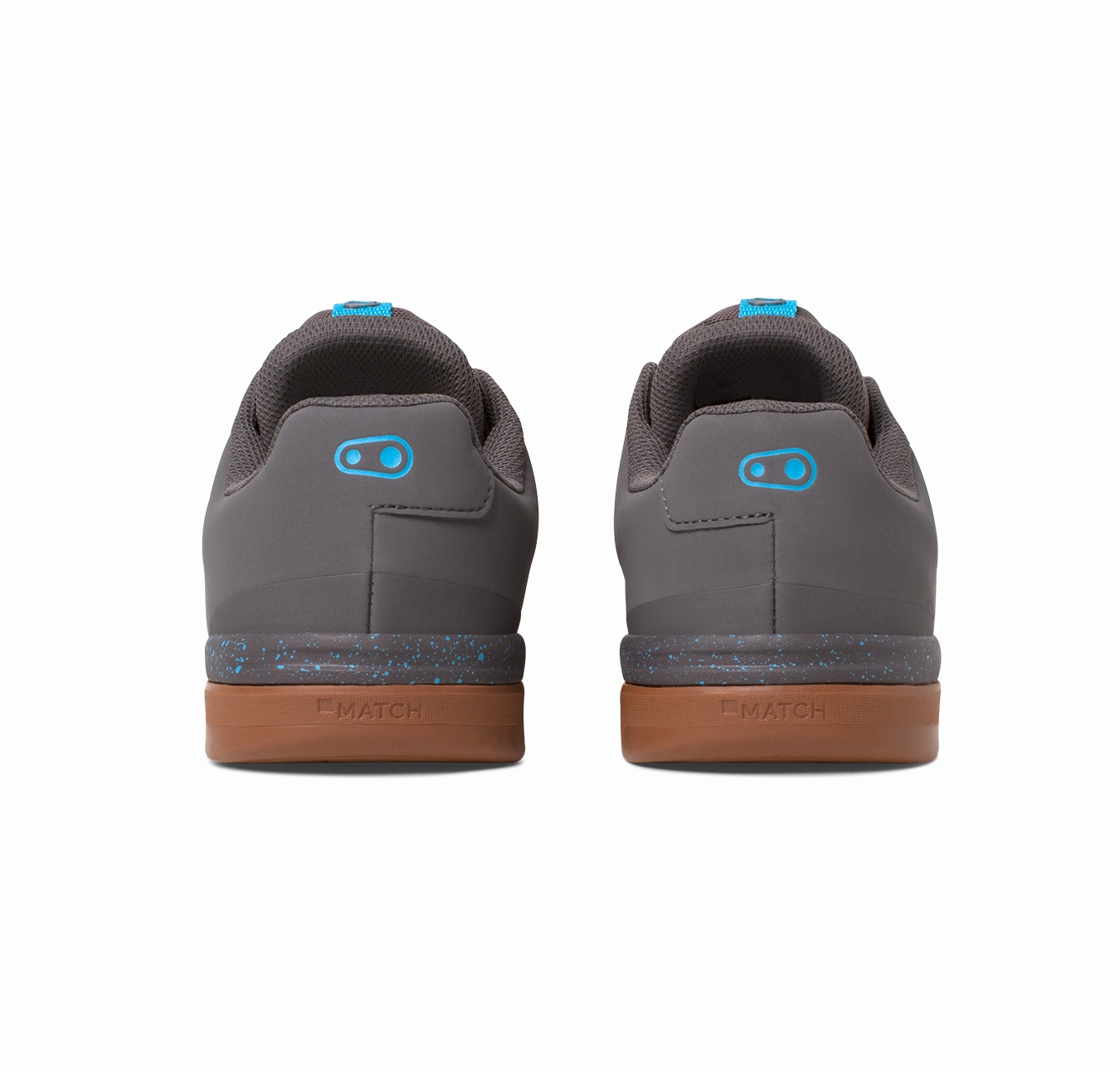 Stamp Lace Flat Shoes - Grey/Blue Splatter Trail Running Shoes Backpacking