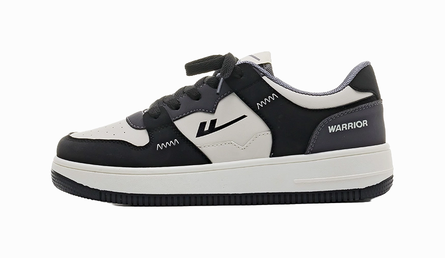 Warrior Slip Resistant Low Top Skateboard Shoes Unisex