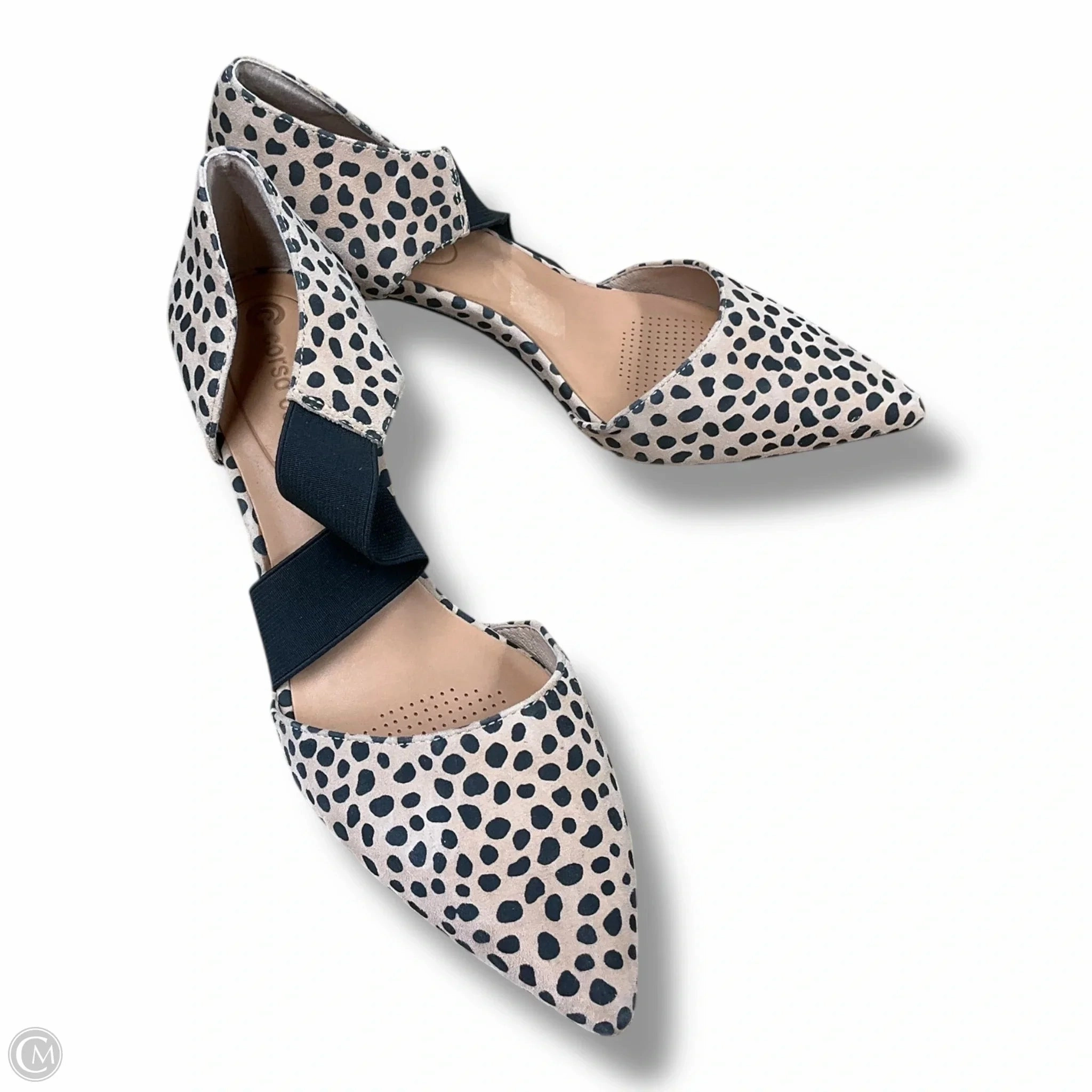 Shoes Heels Kitten By Corso Como In Animal Print, Size: 7 High Heels Stiletto