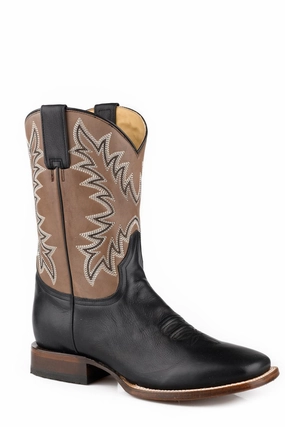 Cute Cowboy Boots Stetson Mens Cole Black Leather Cowboy Boots