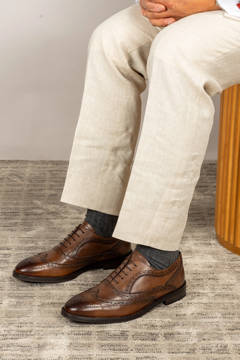 Cool Casual Shoes Stokes Brown