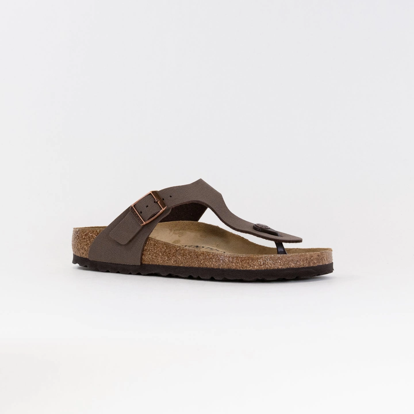 Birkenstock Gizeh Birkibuc (Women's) - Mocha Wedge Clogs
