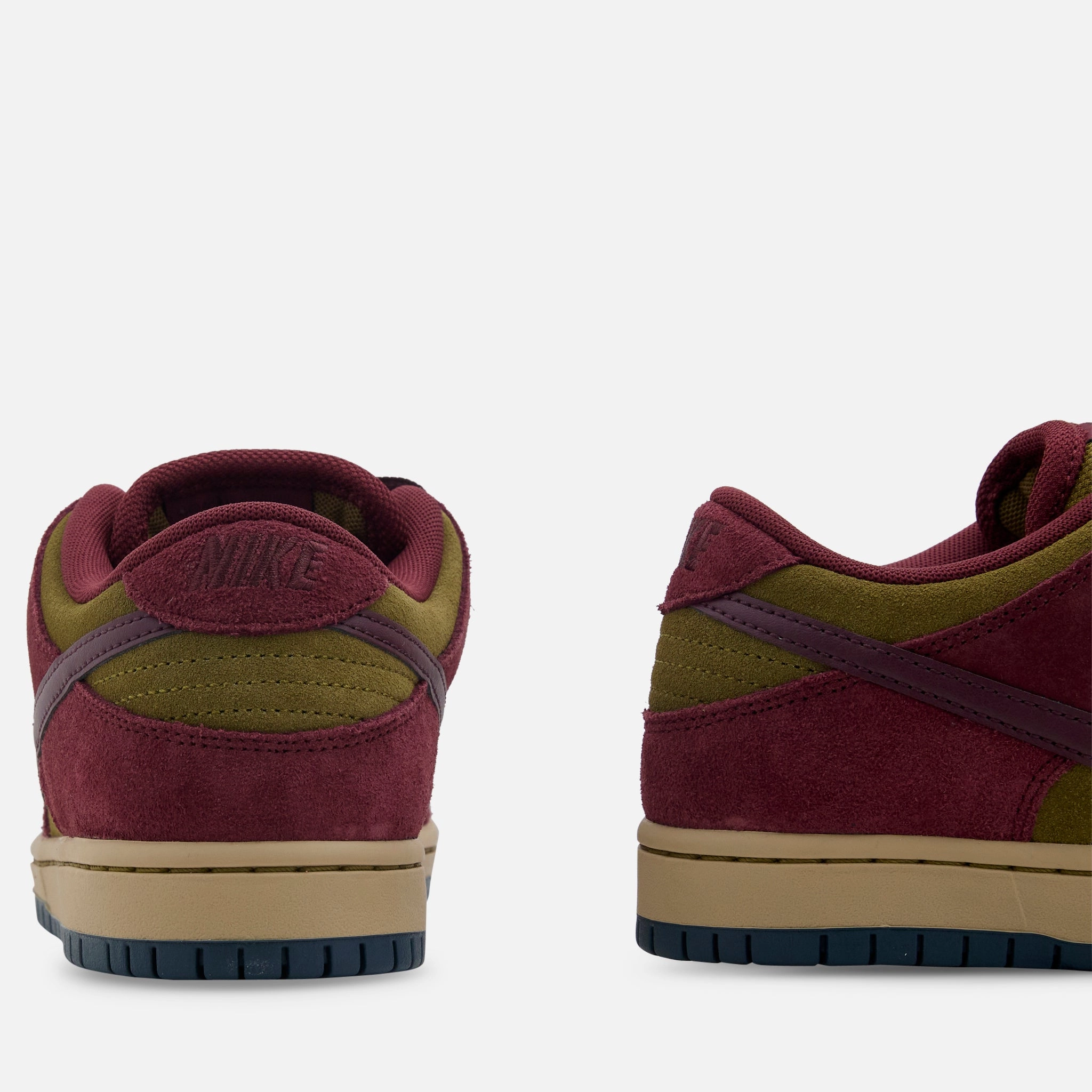 SB Dunk Low Pro Dark Team Red | Burgundy Crush | Olive Flak Non Slip Shoes Nike