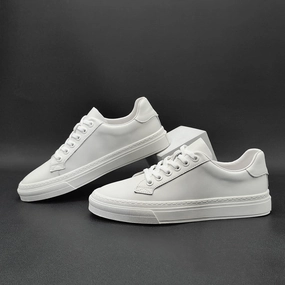 Men Minimalism Pure Leather Fashion Flat Casual Shoes Spd Flat Shoes