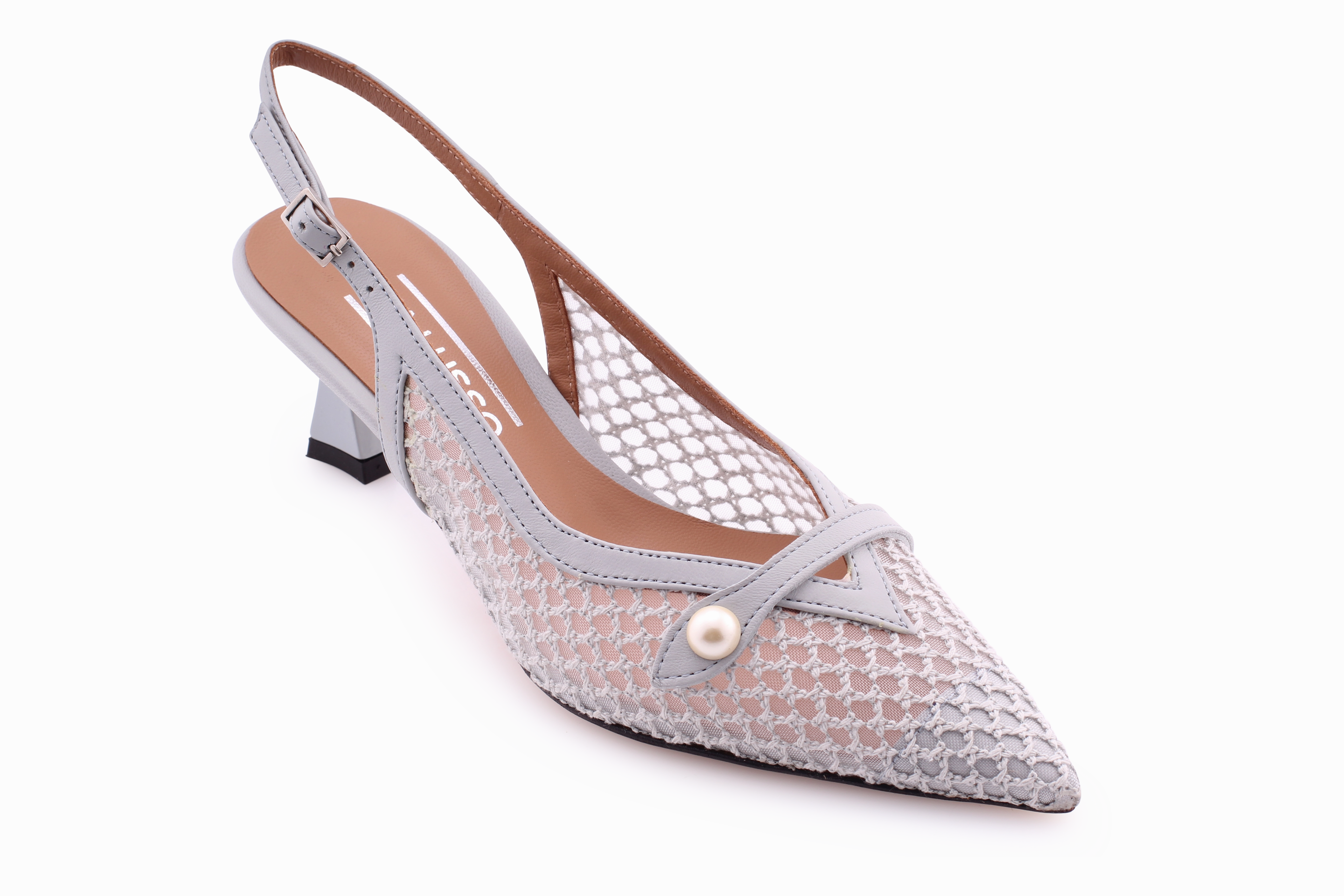 Gia Lusso Gia N104 High Heels Ripped Jeans