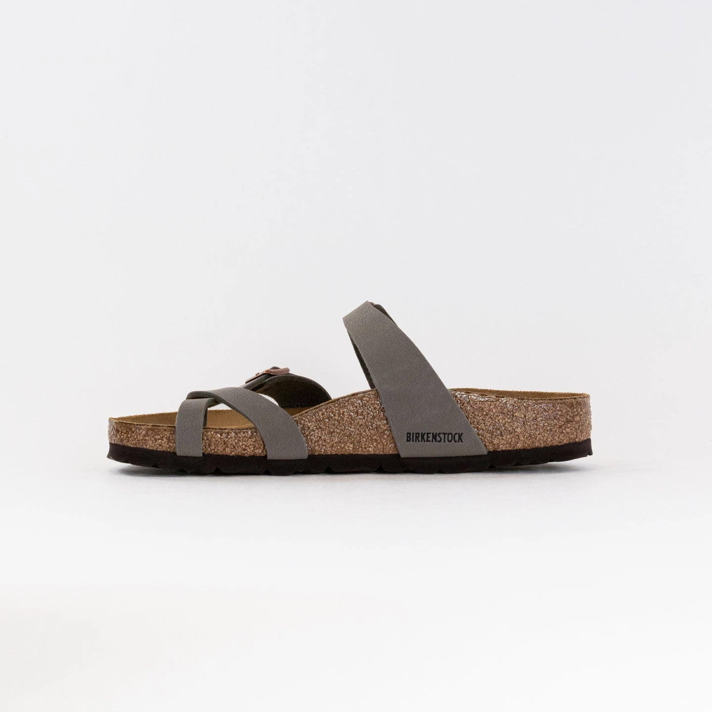Birkenstock Mayari Birkibuc (Women's) - Stone Narrow Sandals