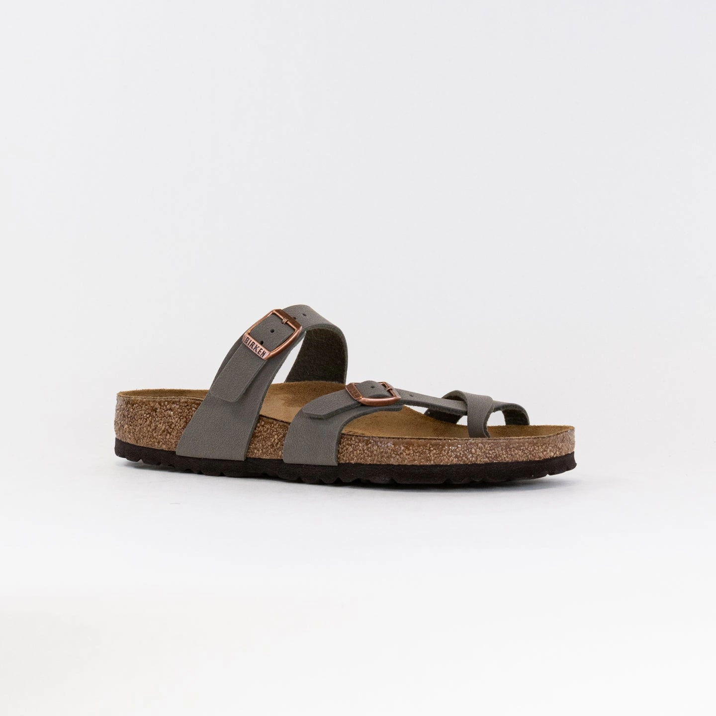 Birkenstock Mayari Birkibuc (Women's) - Stone On Sale