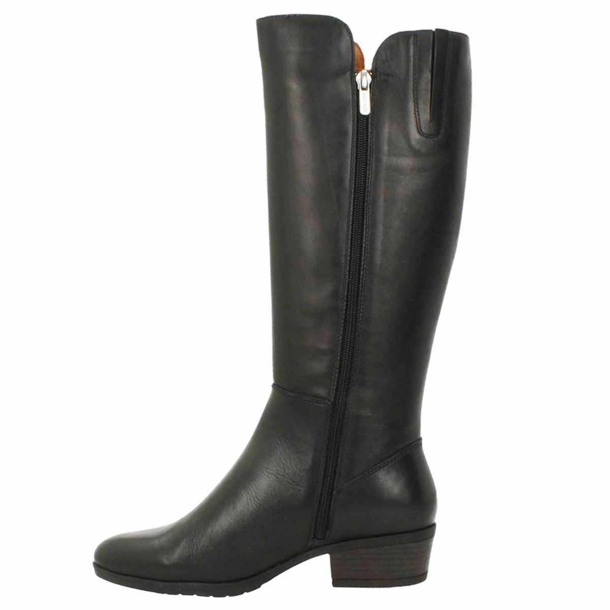 Pikolinos Daroca Leather Women's Knee high Black Boots Solar Knee High Boot