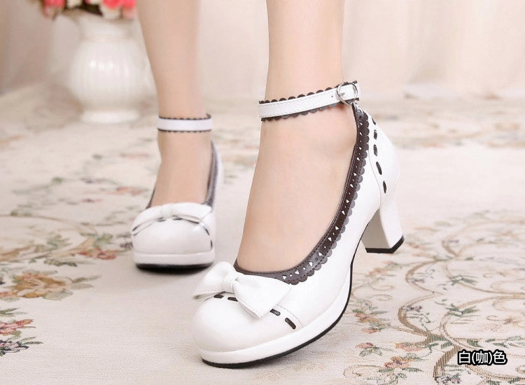 SFS! Sweetheart Platform Heels