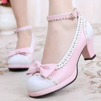 SFS! Sweetheart Platform Heels