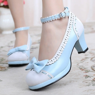 SFS! Sweetheart Platform Heels