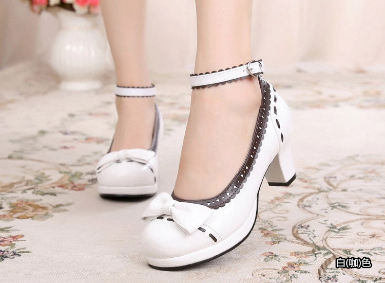 SFS! Sweetheart Platform Heels