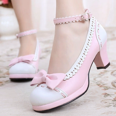 SFS! Sweetheart Platform Heels