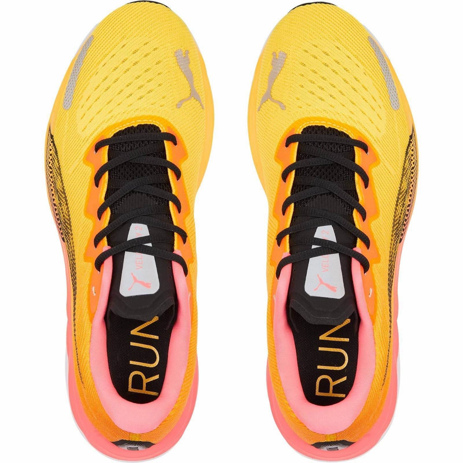 Puma Speed Running Shoes Puma Velocity Nitro 2 Mens Running Shoes - Orange