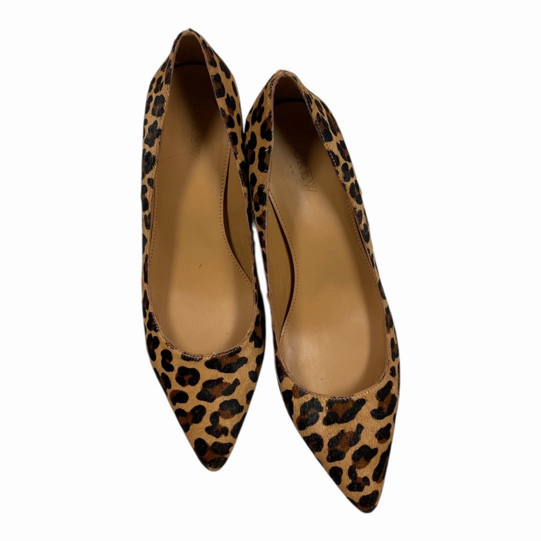 Shoes Heels Kitten By J. Crew In Animal Print, Size:8.5 Replacement Tips For High Heels