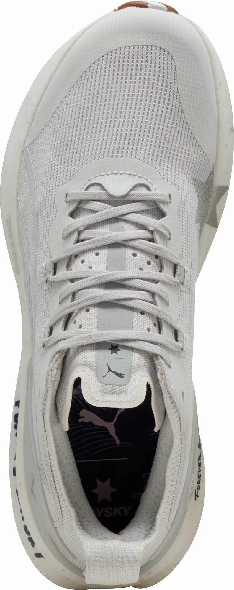 Puma ForeverRun Nitro 2 X SAYSKY Mens Running Shoes - Grey Puma Shoes Fashion