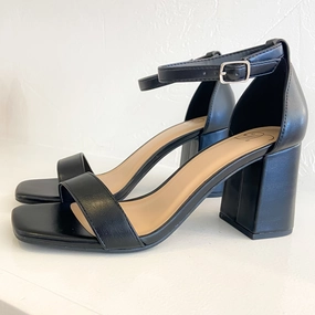 High Heels Were Invented For Larch Black Block Heel