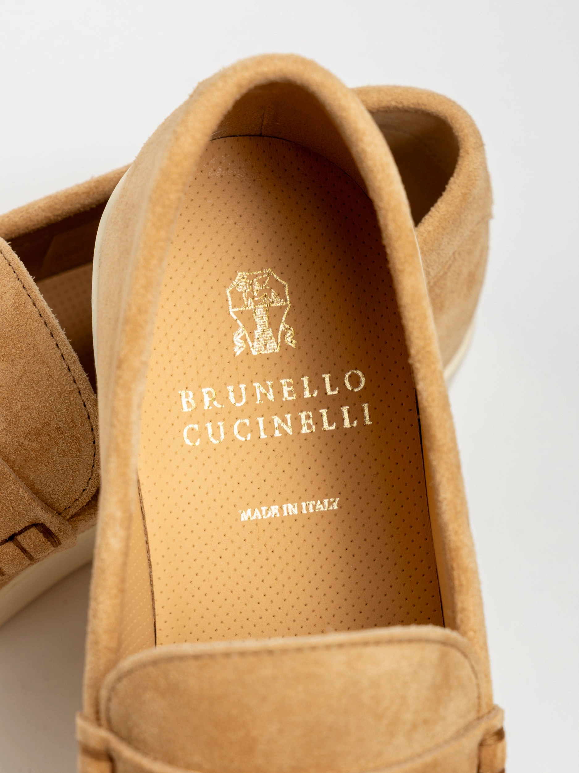 Closed Toe Shoes Business Casual Suede Loafer Sneaker