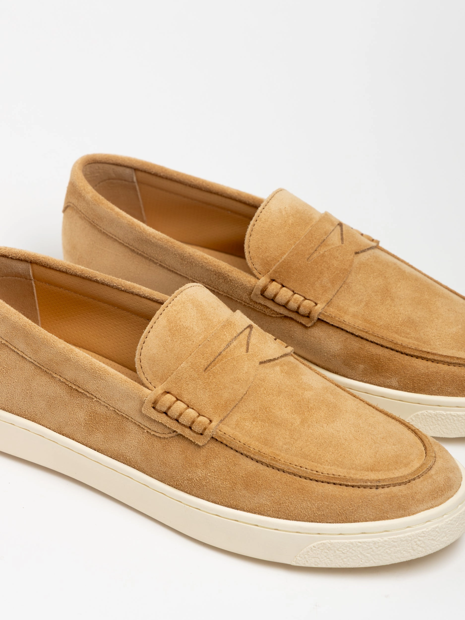 Casual Shoes Velcro Fastening Suede Loafer Sneaker