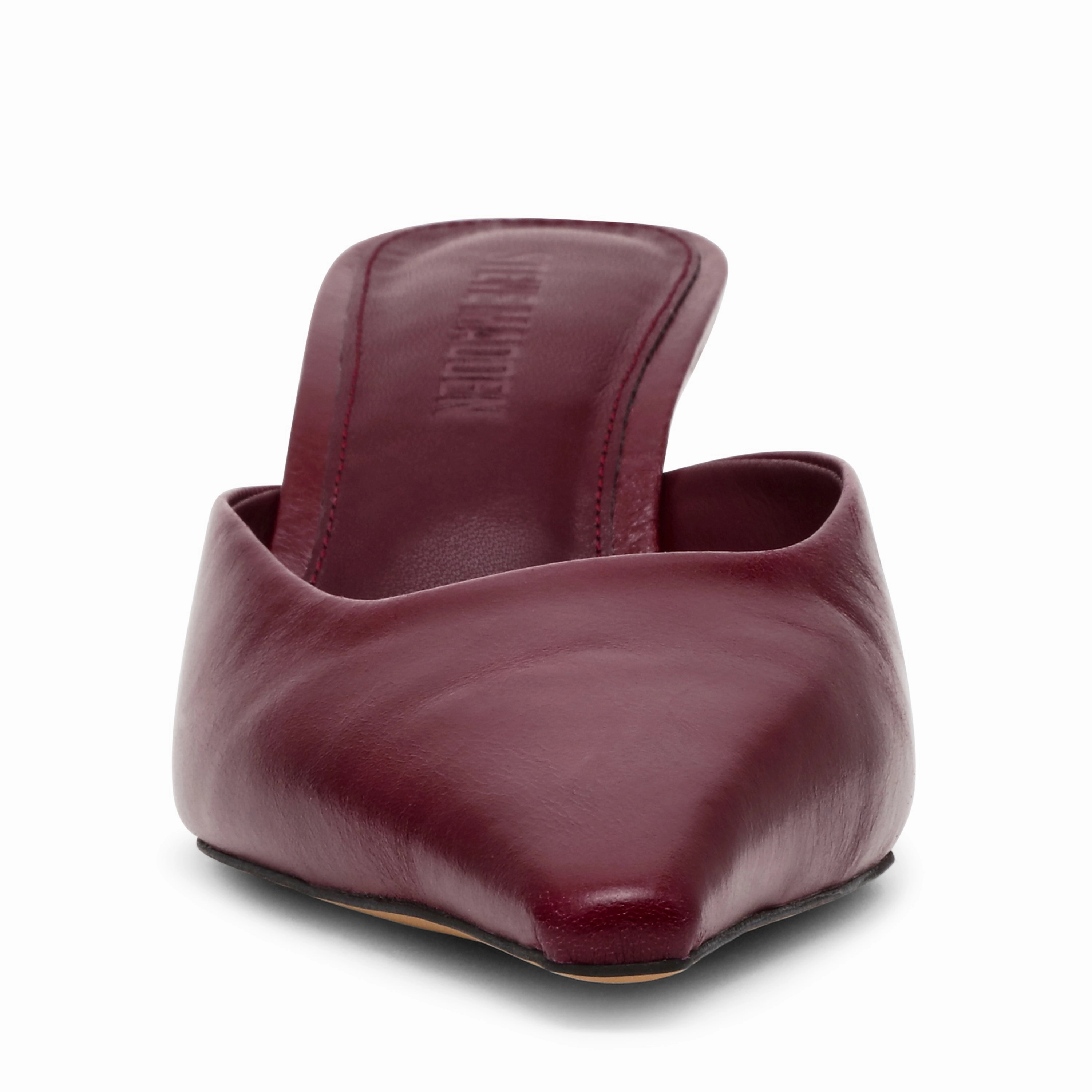 Blue And White High Heels Lisbeth Mule BURG LEA