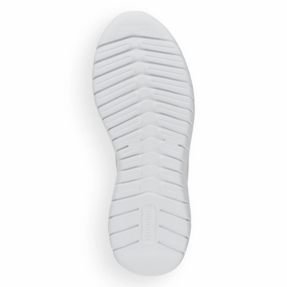 Shoes Barefoot Walking Remonte R5700 Beige Sneaker (Women's)