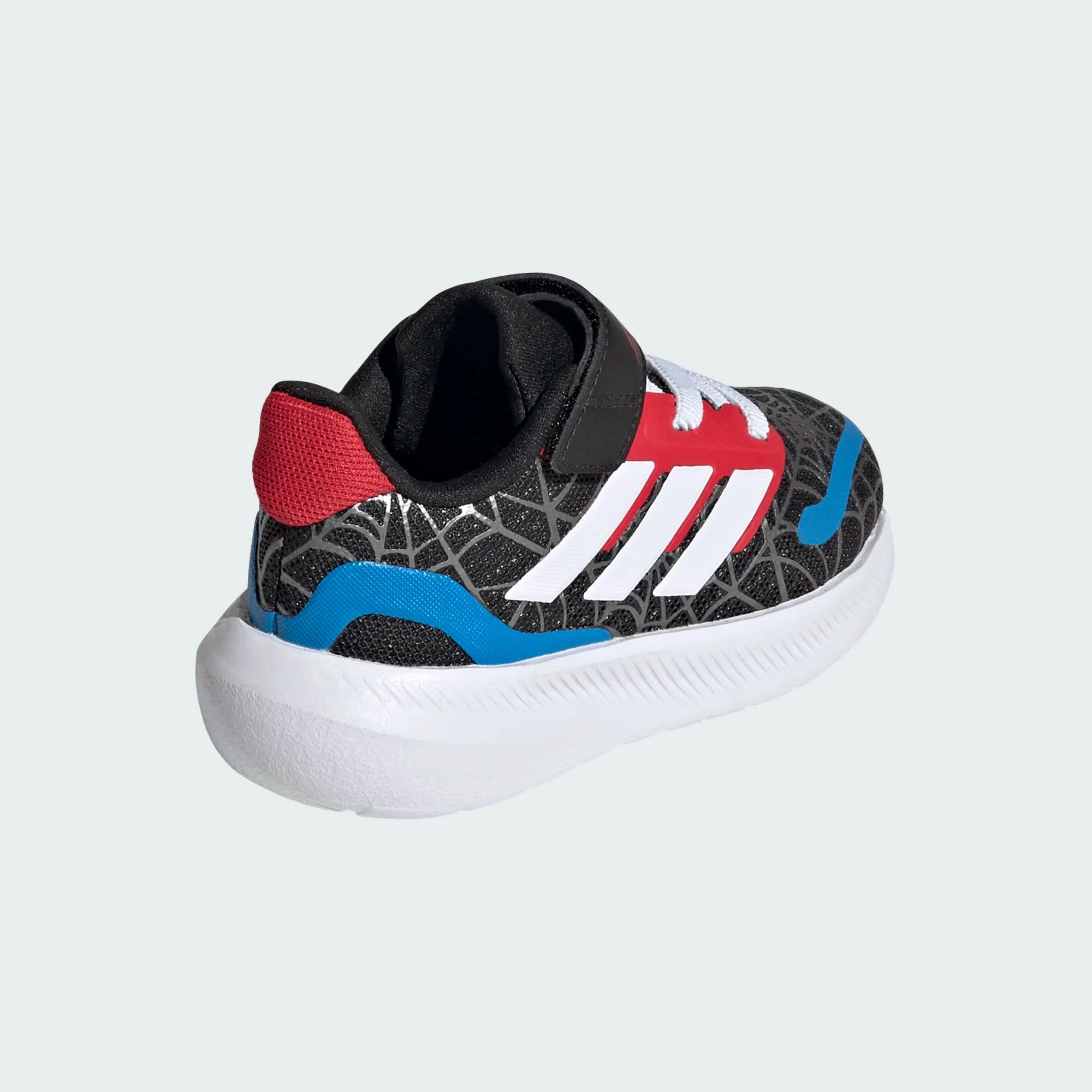 Spike Running Shoes Adidas Toddlers' Runfalcon Spider-Man EL